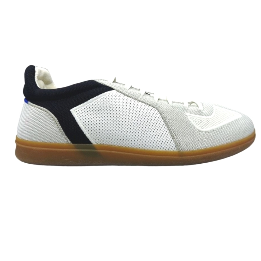 Rothy's RS01 Hudson blue/white lace-up sneakers men's size 11